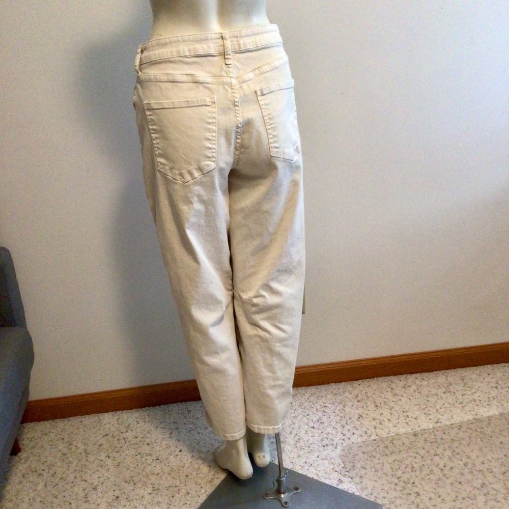 Kut from the Kloth Ashley Cream Barrel Jeans - Picture 9 of 16
